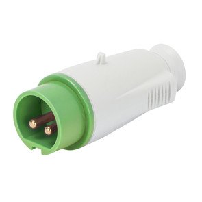 Fiche droite Gewiss GW60071 IP44 3P 16A pour installations