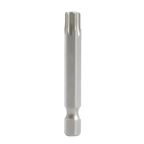 1 puntas de destornillador Torx de 50 mm con orificio: T5/T7/T8/T10/T15/T20/T25/T27/T30/T40, vástago hexagonal de 1/4 pulgadas(T40)