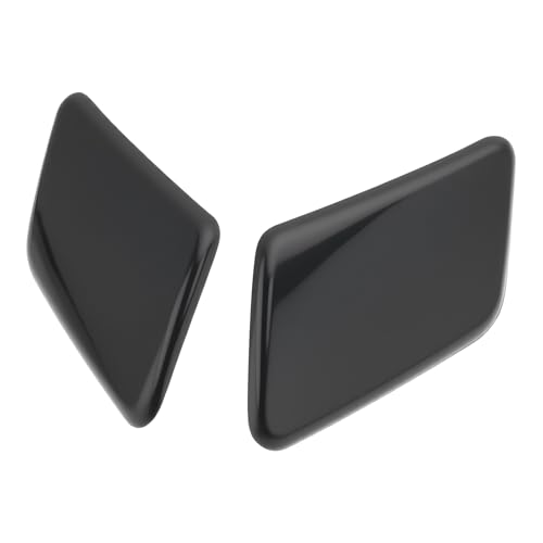 Be In Your Mind 1 Pair Car Front Bumper Headlight Washer Jet Cover 39876478 Compatible with Volvo C30 2008-2010