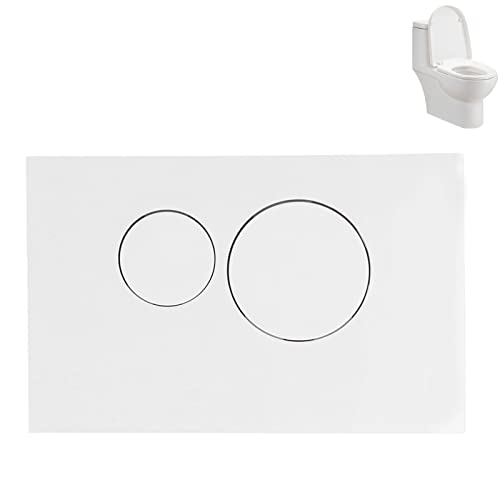 Toilet Actuator Plate,Dual Flush Actuator Plate for Concealed Cisterns,Dual Flush Actuator Plate,Toilets Wall Flush Button,Well Made,Water Tank Panel Toilet Flush Button Panel
