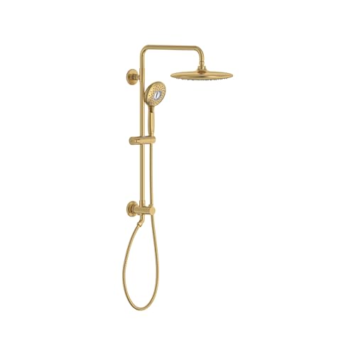 American Standard 24 Spectra Versa Shower System Rain Head Brushed Gold