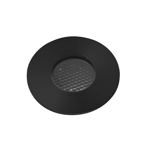 Faro Barcelona 70731 - GRUND 80 Schwarzes Einbaudownlight aus Edelstahl 7W