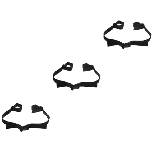 TOVINANNA 3pcs Strap for Elderly Wheelchair Prevent Fall Sliding Adjustable Fixed Safety Strap