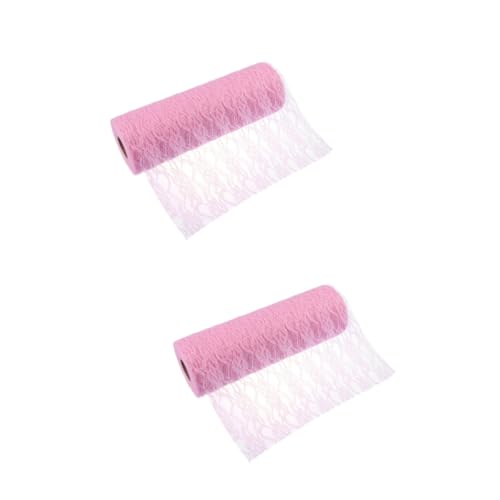 Ruban dentelle rose SEWACC ornements de qualité supérieure pour fête
