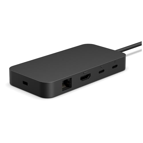 Microsoft Surface USB4 Dock - Station d'accueil - Noir