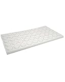 Novel Box Gem Jars 50 Small Size Gems Jars | White Tray Foam Sheet 14.5X7.8X0.75 | Glass Rock Storage Box Insert | Display Trays for Collectibles Jewelry Display