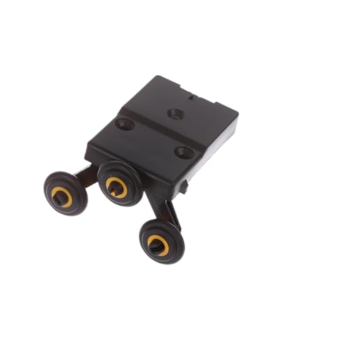 Roulette porte coulissante placard guide superieur kit poulie suspendue galet de rail