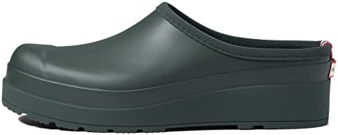 Hunter Original Women's Play Waterproof Clog (Arctic Moss Green, US Size 7, Vegan)