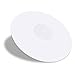 pizarra Turntable Acrylic Slipmat for Vinyl LP Record Players - 2.5mm Thick Provides Tighter - 12Inch Platter Mat (White)