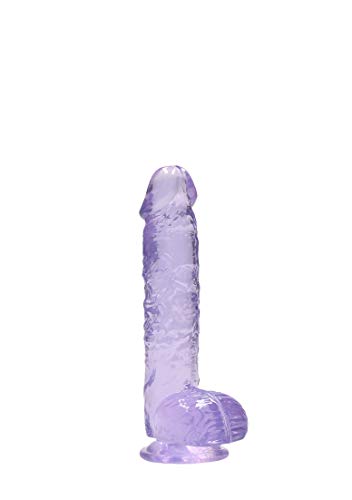 Shots - Realrock 6 15 Cm Realistic Dildo With Balls - Purple 175 Ml Shots - Realrock 6 15 Cm Realistic Dildo With Balls - Purple 175 Ml