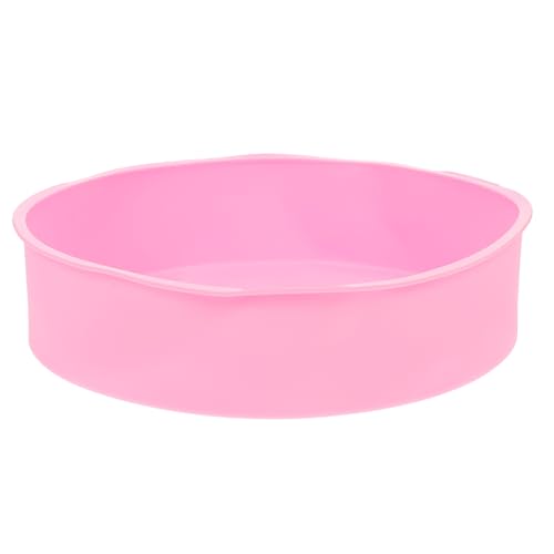 Alipis Silicone Round Cake Pan Baking Mold Easy Release Sturdy Design for Layer Cakes Random Color