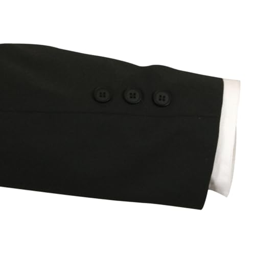 Historical Emporium Men's Emerson Herringbone Wool Blend Frock Coat3