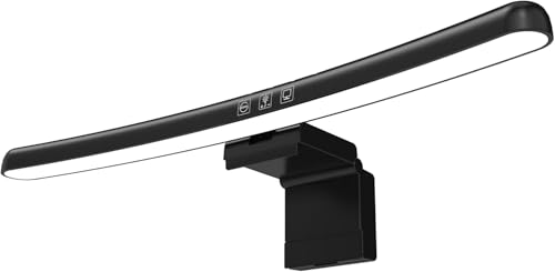 BY-J Computer Monitor Light Bar Eye-Care USB Reading LED Task Lamp with Touch Control Fit for Curved Monitor No Screen Glare Dimmable Desk Lamp Computer Monitor Light Bar for Screen Home Office