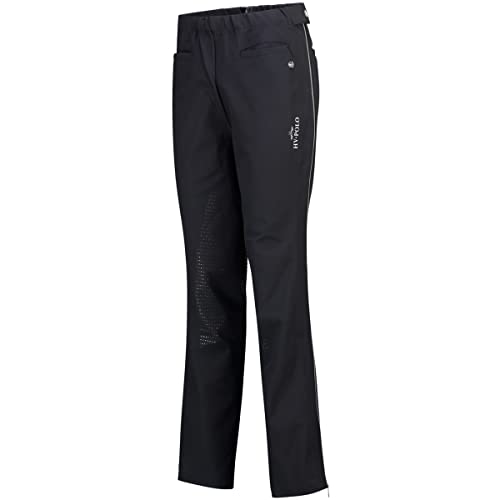 Pantalon équitation silicone femme HVPAll Weather en selle sous la pluie
