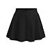 Girls Preppy Style A-Line Mini Skirt - Crossover High Waisted Summer Uniform School Cute Tennis Skirts for 5-15 Years