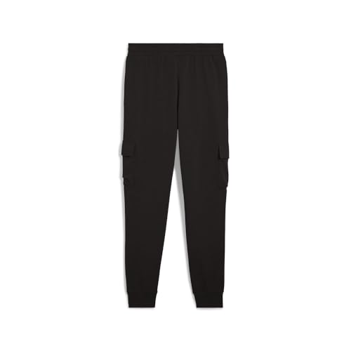 PUMA Mens Essentials Logo Cargo Pants Casual - Black2
