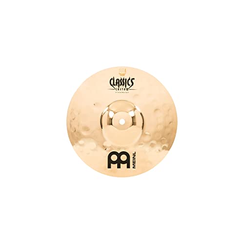 Meinl 10' Splash Cymbal - Classics Custom Extreme Metal - Made in Germany, 2-YEAR WARRANTY (CC10EMS-B)