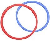 Instant Pot Replacement Silicone Sealing Ring for Electric Pressure Cookers (5.7L Red/Blue)