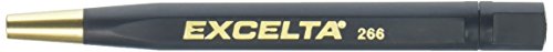 Image of Excelta - 266 - Brushes - Scratch - Straight - Two Star - Plastic Handle with SS Bristles, 0.25 inch Height, 0.63 inch Wide, 1 inch Length