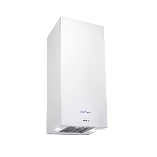 HOTTE DECORATIVE MURALE CUBE BLANCHE - DOLOMITE WH - BELDEKO