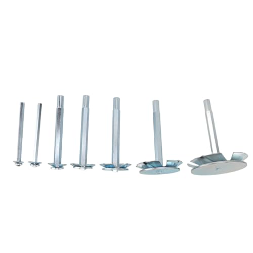 TOOLSGO Multi Size PVC Socket Saver Kit Pipe Reamer Tool Set PVC Pipe Expander High Speed Steel Plumbing Repair Tools for Cutting Pipes (7pcs)