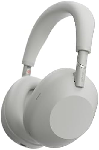 Sony WH-1000XM6 The Best Wireless Noise Canceling Headphones, HD NC Processor QN3, 12 Microphones, Adaptive NC Optimizer, Mastered by Engineers, Studio-Quality, 30-Hour Battery, Platinum Silver