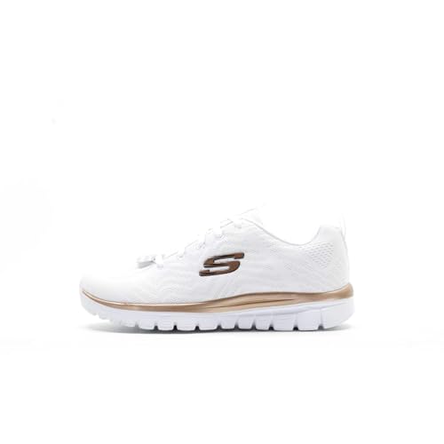 Skechers Graceful - Get Connected 12615-WTRG, Women Sneakers, White, 40 EU