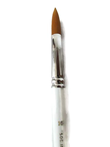 Large Artist Quality Watercolor Brush Golden Synthetic Sable Round #16 Made in Germany