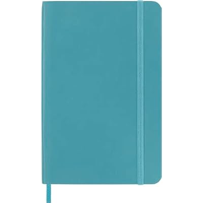 Moleskine Classic Notebook, Soft Cover, Pocket (3.5 x 5.5) Ruled/Lined, Reef Blue, 192 Pages