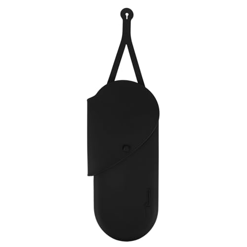 Bolso de silicona Ipetboom para plancha de pelo y rizador, resistente al calor, protector contra golpes y arañazos, ideal para viaje miniatura 1