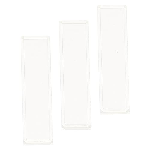 BUGUUYO - BUGUUYO Cuvette En Verre Standard De 5 Mm 3 Pièces Pour Spectromètre Haute Transmittance Uv