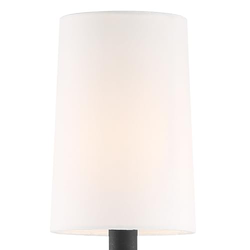 Image of Crystorama Libby Langdon Sylvan 1 Light Black Forged Sconce