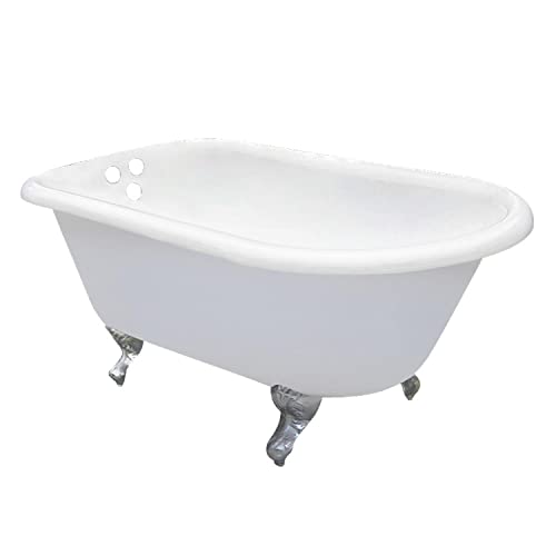 Kingston Brass 66-Inch Cast Iron Tub