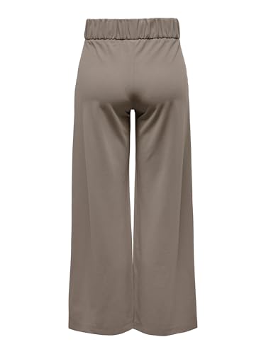 Rückansicht der Jdygeggo Hose mit hohem Bund und Passform. - Detailansicht von JDY Damen Jdygeggo Culotte Hose Deal –...
