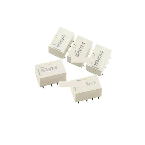 Relais HFD4 signal communication 2A 8PIN composant électronique DIY IDGTTLDF 10pcs