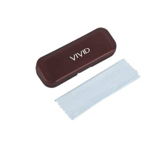 Image of VIVID Vision Unisex Adult Lightweight Eyewear Specs Case Cover | Protect Eye Glasses | Chashma Dibbi | Sunglass Box