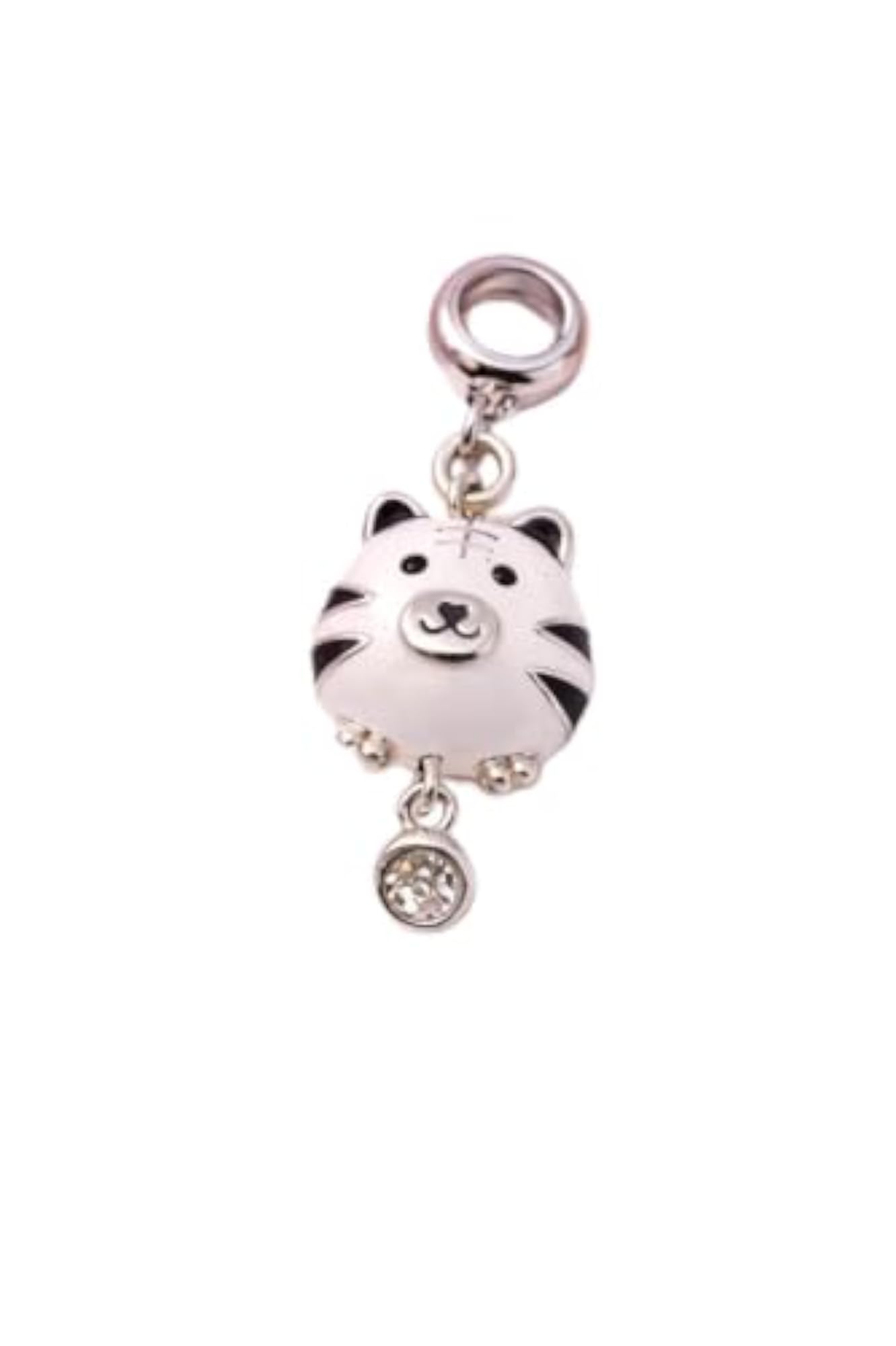 Women's 925 Sterling Silver Lion Head Pendant Charm