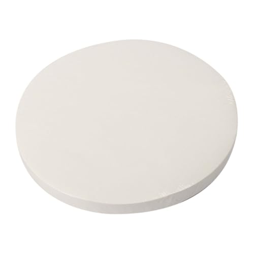 Cabilock 100Pcs Oil Absorbing Paper for Cooking Round Kitchen Filter Food Grade Oil Blotting Paper for Soup Frying Grilling Promotes Healthy Eating