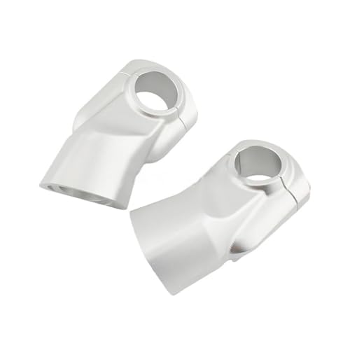 Barre collier de serrage argenté en aluminium usiné Rocket 3R 3GT