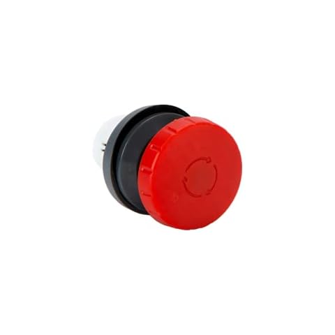 Interruptor de Emergencia Geba NOT-AUS Seta KRV 32/R, rastend para Schlüsselschalter Cover