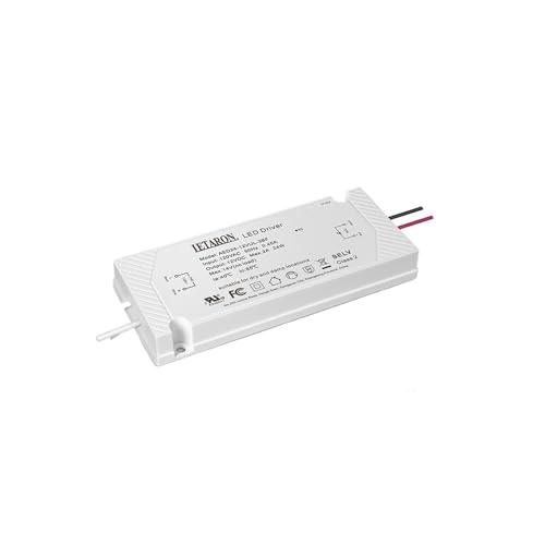 Lampe ultra-mince AED24-12VUL-3BF pour éclairer un grand miroir sans encombrement
