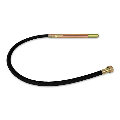 EBERTH Rüttelflasche, Ersatzteil für Betonrüttler, Durchmesser 35mm, Länge 2m, Anschluss an Betonverdichter, Stahlverstärkter Flaschenrüttler mit Flexibler Welle, Wärmebehandelt, Gewicht 6,25kg EBERTH Rüttelflasche, Ersatzteil für Betonrüttler, Durchmesser 35mm, Länge 2m, Anschluss an Betonverdichter, Stahlverstärkter Flaschenrüttler mit Flexibler Welle, Wärmebehandelt, Gewicht 6,25kg