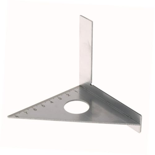 Règle angle équerre acier inoxydable pour mesure de menuisier précise