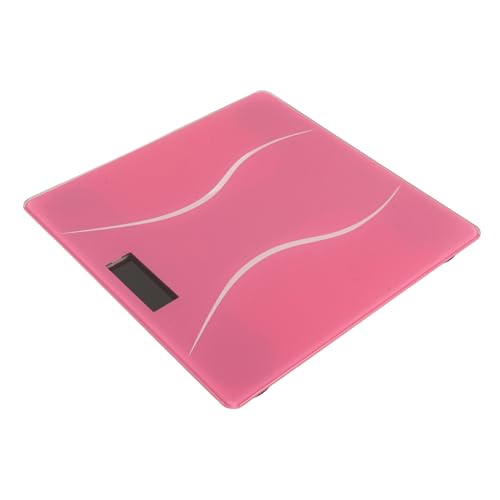 Pèse-personne rechargeable de haute précision, balance portable rose maison