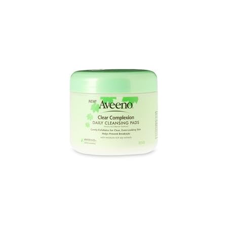 aveeno clear complexion cleansing pads