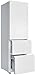 Haier 3D 55 Series 3 HTR3518ENMWK 185cm 60/40 Total No Frost Fridge Freezer - White - E Rated