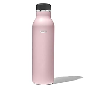 OXO Strive 20oz Insulated Water Bottle with Standard Lid – Rose Quartz