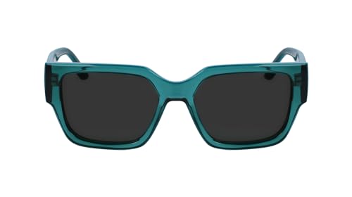 KARL LAGERFELD Unisex Adult Sunglasses KL6142S - Sage with Solid Green Lens
