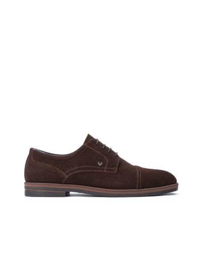 MARTINELLI Zapatos Cordones en Piel Douglas para Caballero Color Darkbrown