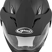 Gmax Gm-11 Adult Dual-Sport Helmet For Riding Motorcycles, Atv’s, Utv’s, Snowmobiles And More (Matte Black, Medium) #TOP7